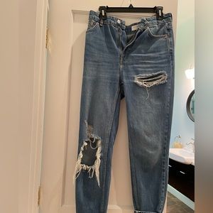 Top shop mom jeans